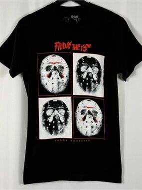 Friday The 13th Jason Voorhees Horror Graphic Tee S Horror Film Shirt Clean